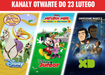 Disney na ferie w otwartym oknie w PLAY NOW