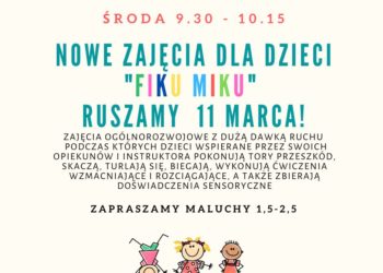 Nowe zajęcia „Fiku Miku” dla dzieci w Hopsaska