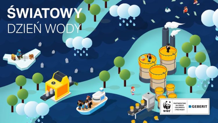 Światowy Dzień Wody. Geberit i WWF Polska przekazują materiały edukacyjne.