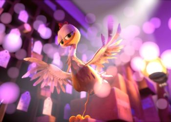 Trafiło się śpiewającej kurze show! Co jeszcze mogą osiągnąć kokoszki? Poznajcie tajemne życie kwok „Turu. W pogoni za sławą” już w kinach!