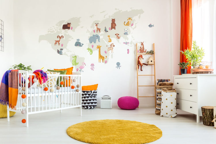 Naklejki do pokoju dziecięcego – odkryj bogactwo fantastycznych inspiracji