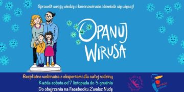 Opanuj wirusa – bezpłatne webinaria dla dzieci ze Zwalcz Nudę!