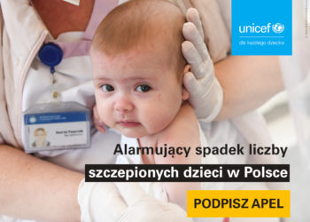 UNICEF – coraz mniejsza wyszczepialność polskich dzieci