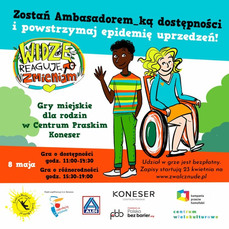 Widzę – reaguję – zmieniam. Projekt Fundacji Zwalcz Nudę przeciwko mowie nienawiści.