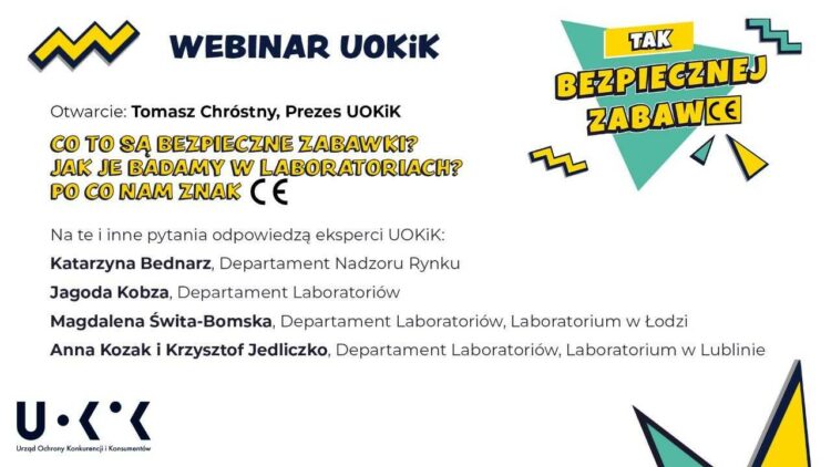 „Tak bezpiecznej zabawCE” – działania UOKiK i IHpodziel się