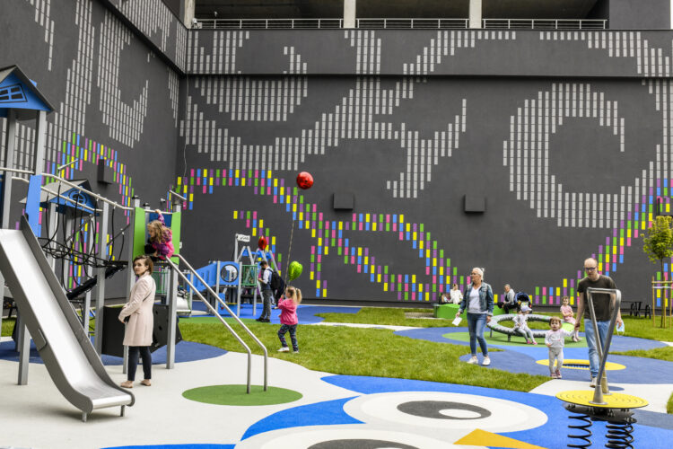 Plac zabaw pod Atrium Promenada już działa!