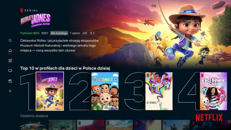 Jeszcze więcej rozrywki w Netflix dzięki dwóm nowym udogodnieniom dla rodziców
