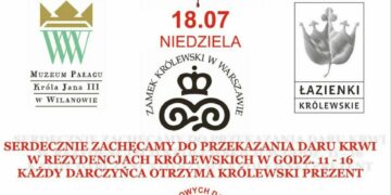 Akcja „Królewski Dar” – zostań Honorowym Dawcą Krwi