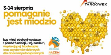 Miodobranie i nauka o pszczołach w galerii Atrium Targówek