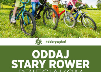 Przekaż rower i podaruj radość dzieciakom!