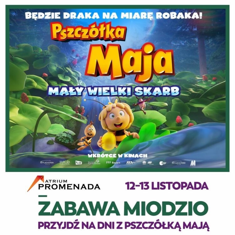 Pszczółka Maja ląduje w Atrium Promenada