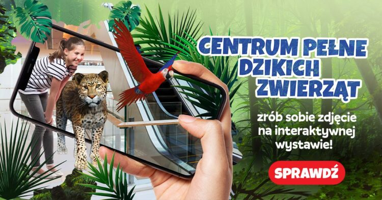 Oko w oko z dzikimi zwierzętami w warszawskich galeriach Atrium!