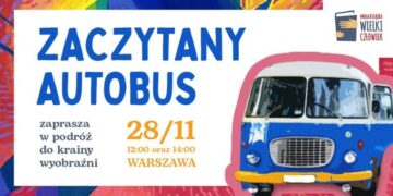 Zaczytany autobus zaprasza dzieci w podróż do krainy wyobraźni