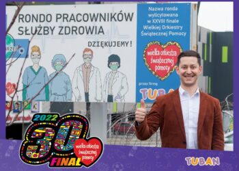 TUBAN już ósmy raz licytował rondo w trakcie WOŚP!