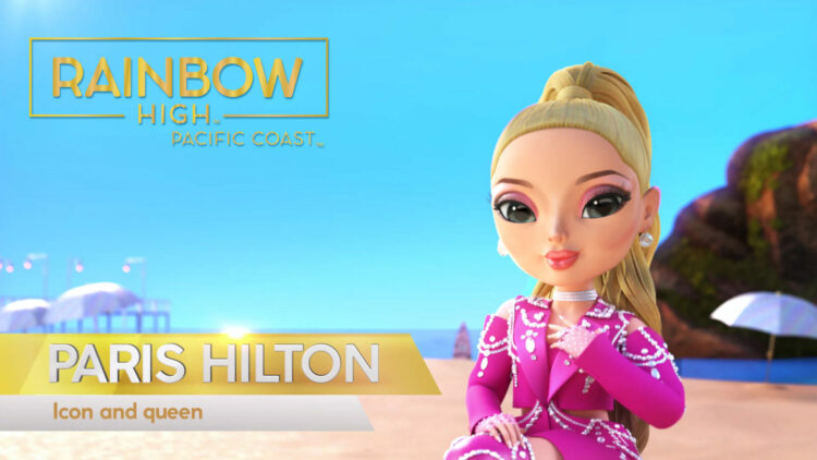 „Kocham to”: Paris Hilton dołącza do obsady serialu Rainbow High™
