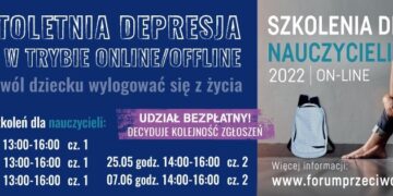 Ruszają bezpłatne szkolenia online dla nauczycieli i rodziców na temat kryzysów zdrowia psychicznego i depresji wśród dzieci i młodzieży
