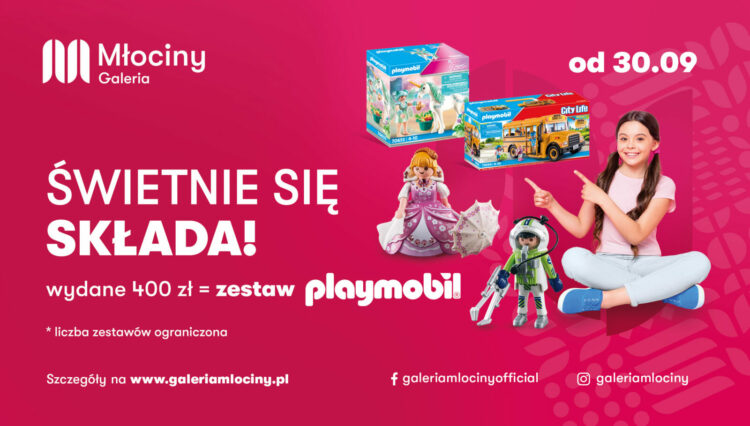 Świetnie się składa! – Zestawy rodzinnych zabawek w Galerii Młociny