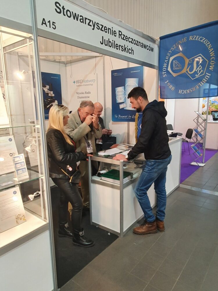 Relacja z obecności Stowarzyszenia Rzeczoznawców Jubilerskich na Targach  GOLDEXO 2022