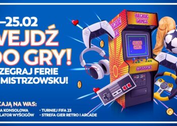 Strefa gamingowa, turnieje FIFA 23 i sentymentalna podróż w czasie. Spędź ferie w CH Promenada