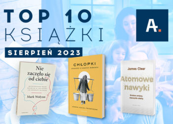 TOP 10 książek w Ateneum – sierpień 2023