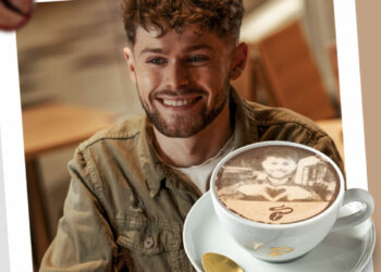 Zdjęcie na kawie? Dzięki innowacyjnemu rozwiązaniu w kawiarniach Tchibo to możliwe!