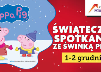 Gwiazdkowe spotkanie ze Świnką Peppą w centrum handlowym Reduta – spędź świąteczny czas z ulubioną bohaterką!