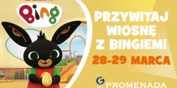 Bing odwiedzi G City Promenada. Rodzinny weekend pełen zabawy na Pradze-Południe